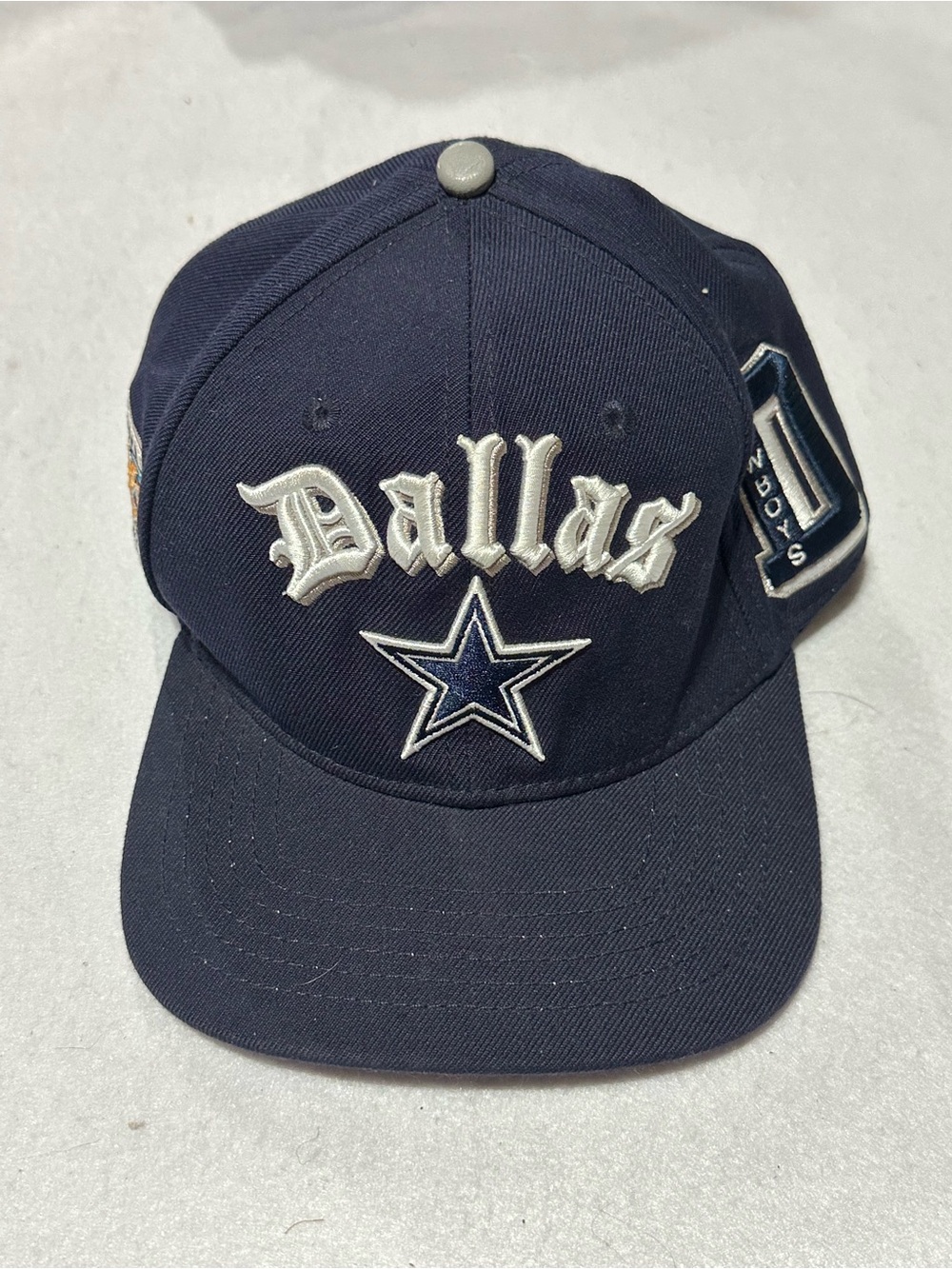 Dallas Cowboys Super Bowl XXX Champions Snapback Hat Cap Navy Vintage Style